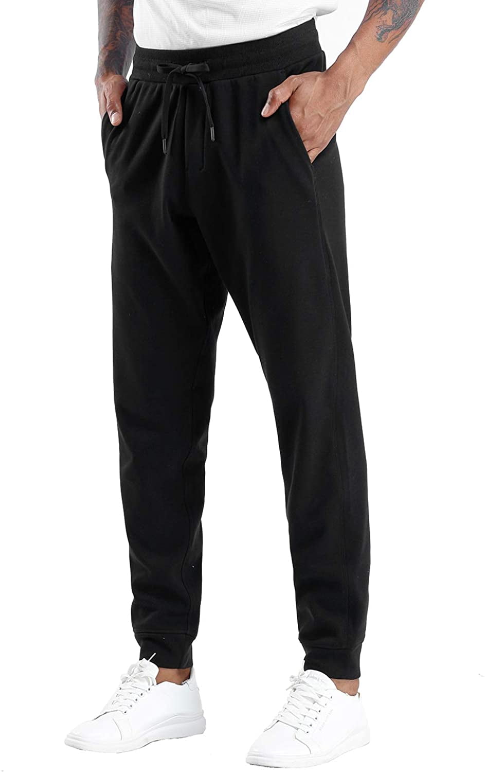 Fleece Lounge Joggers for Men Tapered 