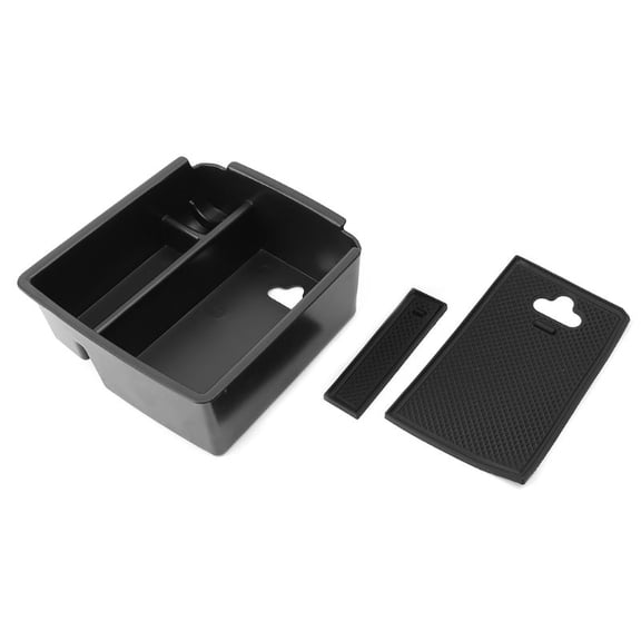 ZUARFY Car Center Console Organizer Tray Armrest Storage Box For Tiguan MK2 2016 2017 2018