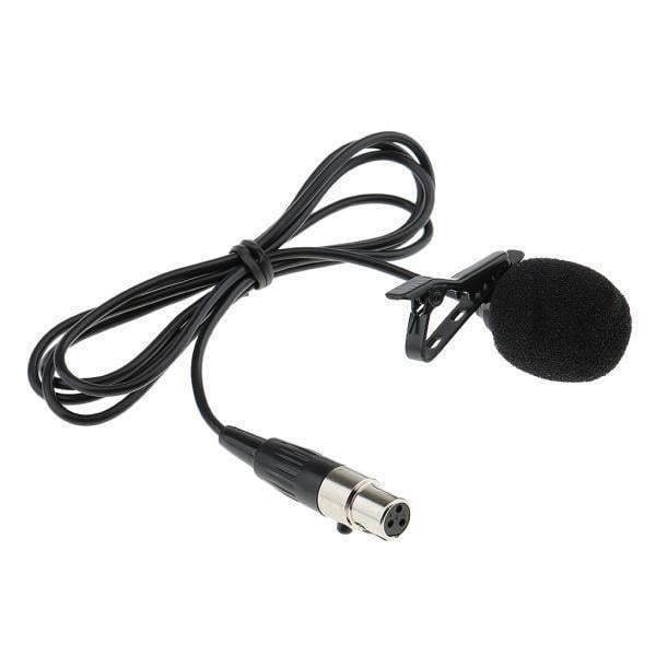 6xLavalier Solapa Corbata Clip-on Tubo De Vacío Micrófono MINI XLR 3Pin Sunnimix Micrófono con clip