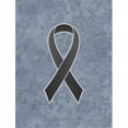 thumbnail image 1 of Black Ribbon for Melanoma Cancer Awareness Garden Flag Size - 11 x 15 In., 1 of 1