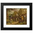 thumbnail image 2 of John Quidor 14x12 Black Modern Framed Museum Art Print Titled - The Return of Rip Van Winkle (1849), 2 of 5