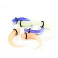 thumbnail image 1 of 2 Gauge Randomly Picked Ear Tappers 3 Pairs 6pcs. No Duplicates, 1 of 3