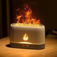 thumbnail image 1 of Xuniizn Flame Diffuser, Humidifier, Portable-Noiseless Aroma Diffuser For Home, Office Or Yoga Essential Oil Diffuser With No-Water Auto-Off Protection, 1 of 9