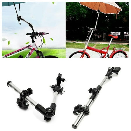 Umbrella Attachment Clamp Supporter Connector Holder Pipe Bar/Wheelchair