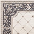 thumbnail image 3 of 5' x 8' Ivory or Grey Diamond Bordered Area Rug, 3 of 4