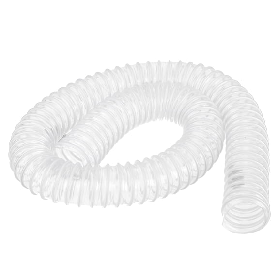Uxcell Flexible Vacuum Cleaner Hose, 40mm ID 1M Length Dust Collection Hose White