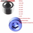 thumbnail image 2 of 1-16 NPT Black-Allen Hex Head Aluminum Socket, NPT Pipe Thread, 2 of 3