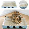 thumbnail image 1 of MKHSQHDG Clearance Disposable Cat Litter Pads Large Size Absorbent Leak Proof Liner for Travel Home Use, 1 of 5
