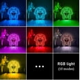 thumbnail image 2 of Egyptian Pharaoh Led Light Box, Dimmable Neon-Like Light Signs USB Power for Wall Decor Bedroom Decoration, RGB Light (WxH) 11"x11", 2 of 5