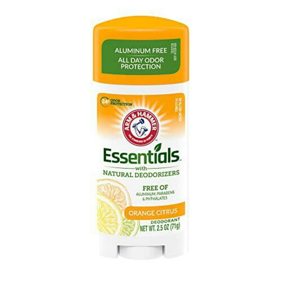 Arm & Hammer Essentials Deodorant Crisp Orange Citrus 2.5 oz