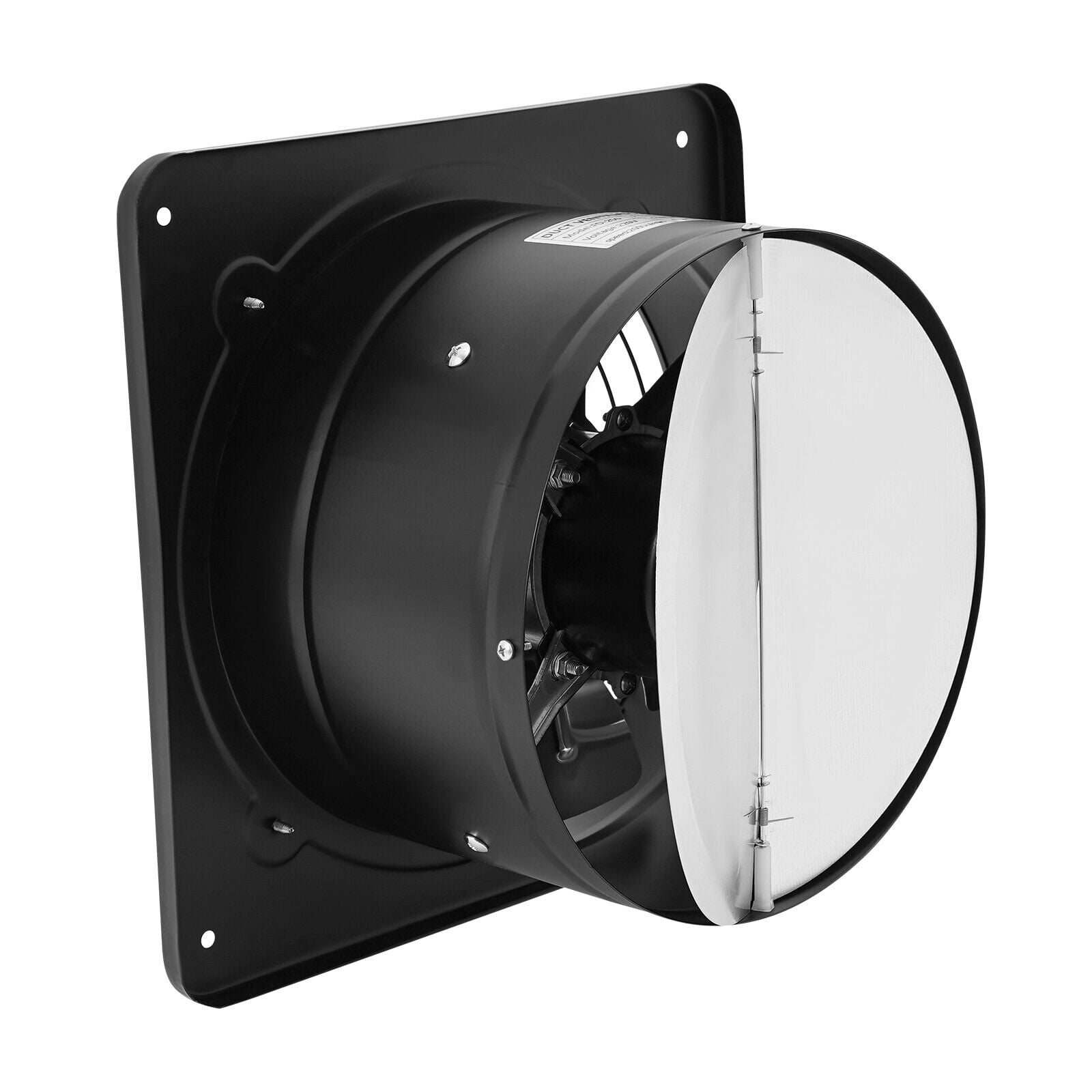 10 Inch Wall Mounted Garage Exhaust Fan, 1000 CFM Wall Exhaust Fan with Backdraft Damper, for Kitchen, Industrial Ventilation, Shop, Chicken Coop