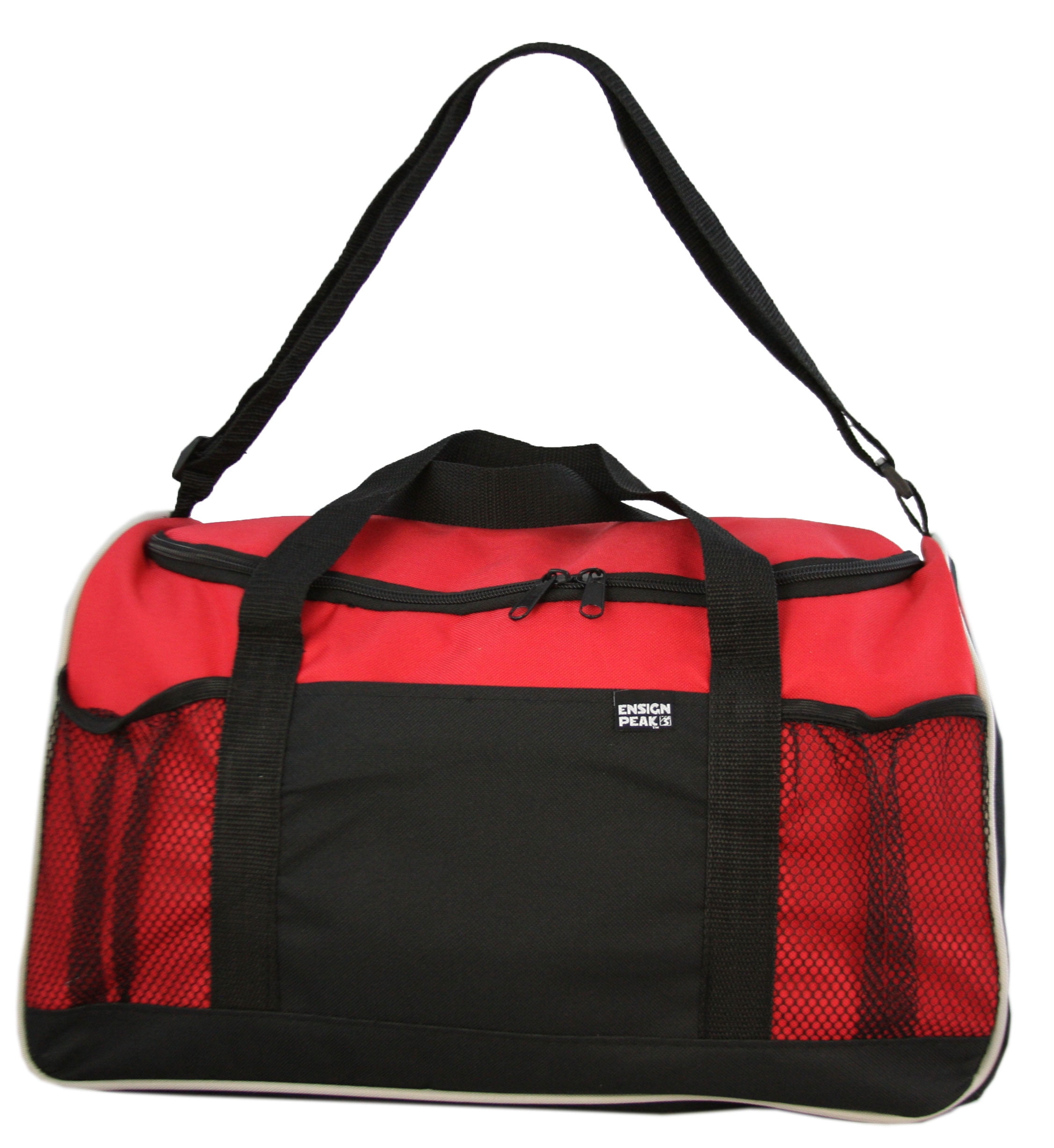 Ensign Peak Everyday Duffel Bag with Adjustable Shoulder Strap and Mesh