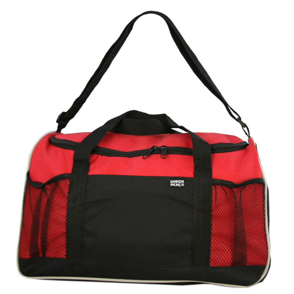 Ensign Peak Everyday Duffel Bag with Adjustable Shoulder Strap and Mesh ...