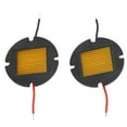 thumbnail image 2 of 2pcs Tweeter Membrane, Multifunctional ABS Round Tweeter Membrane Replacement For Speaker, 2 of 8