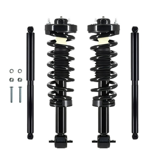 Set 4 Front Quick Complete strut - Rear Shock Absorber For 2014 Ford F-150 RWD