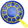 thumbnail image 4 of BESTONZON 3pcs Bubble Bubble Wand Tool Bubble Maker Blowing Set Bubble Plate for Kids Children (1pc Plate + 2pcs Hoop), 4 of 6