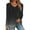 Grey, variant on ManxiVoo Women's Sparkle Glitter V Neck Long Sleeve Top Gradient Printed Shimmering Bodycon Evening Party Blouse for Women L Size Black