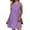 Purple, variant on Vetsdori Womens Sleeveless Mini Dresses Casual Summer Slip Dress Beach Sundress,Plain Tank Vacation Dress for Junior Crew Neck