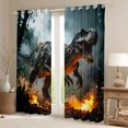 thumbnail image 2 of Feelyou Dinosaur Animal Black Out Curtains, Boys Girls Curtains Pack of 2 (42x63 Each), 2 of 6