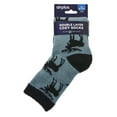 thumbnail image 3 of Airplus Double Layer Aloe Crew Socks, Black Moose, Men's 8-12.5, 1 Pair, 3 of 4