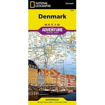 National Geographic Adventure Map Denmark Map, Book 3329, (Paperback)