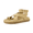 Camel, variant on Entry Womens Ankle Wrap Molded Footbed Sandal with Adjustable Strap | Non-Slip Outsole | Womens Platform Sandals | Comfortable Summer Shoes | Wide Widths Available