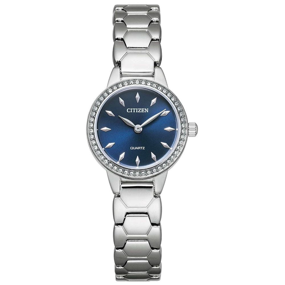 CITIZEN - Citizen Women's Stainless Steel Blue Dial Watch EZ7010-56L - Walmart.com - Walmart.com