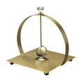 thumbnail image 1 of Dispensador de pañuelos con soporte para servilletas Strade Fareast Limited hierro con brazo con peso oro, 1 of 8