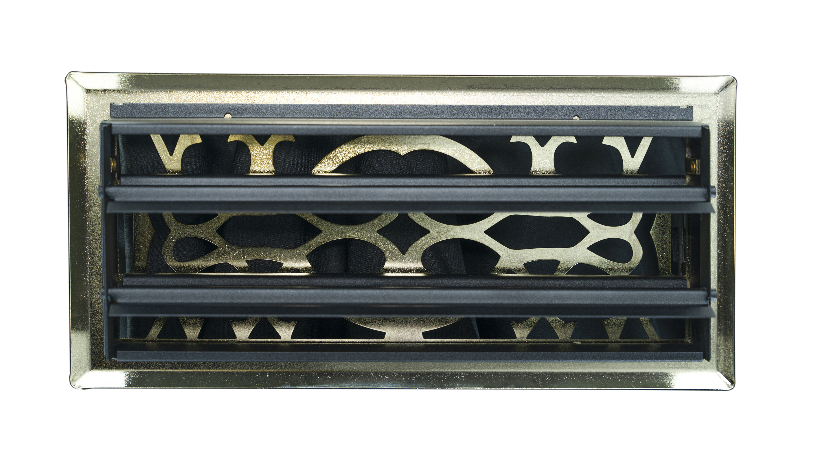 10 in. W x 4 in. H Floor Register in Classic Design and Oiled Bronze for Duct Opening