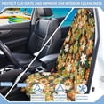 thumbnail image 3 of KUIFORTI Retro FloralWaterproof Car Seat Cover for Front Seats, Non-Slip Sweat Towel Seat Covers Bucket, Fit for Cars, SUVs, Trucks, for Gym, Running, Beach, Hiking, 3 of 7