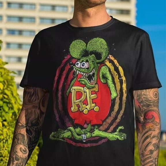 New Rat Fink Tee Shirts Gift For Hot Shirt Gift Funny S-234XL