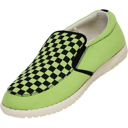 

NORTY Mens Slip on Loafers Adult Male Canvas Shoes Size 12