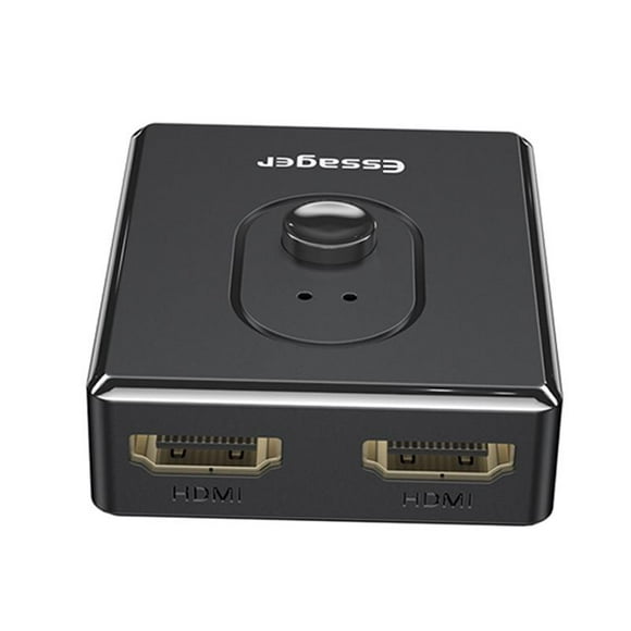 Bi-direccional 2,0 Splitter 4K 2x1 1x2 Adapter Switch para PC Laptop TV Blu-Ray Player para PS3 Dual Modes Switching