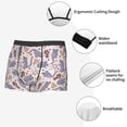thumbnail image 3 of Salouo cartoon mouse Print Men's Boxer Briefs,Breathable Underwear Elastic Waistband Briefs for Men-X-Large, 3 of 5