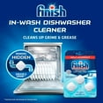 Finish Inwash Dishwasher Cleaner Clean Hidden Grease and Grime, 3ct