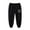 Black, variant on Esaierr Kids Baby Boys Girls Spring Fall Jogger Pants for Toddler Boys Girls Sports with Pockets Trousers Sweatpants 1-8 Years Boys Cotton Pants