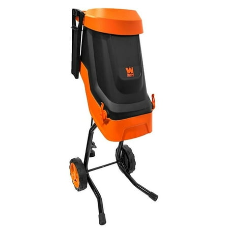 WEN 41119 Electric Wood Chipper and Shredder, 15-Amp, 12-Gallon Collection Bag