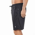 thumbnail image 3 of NORTHYARD Men's 7 Inch Athletic Basketball Shorts with 4 Pockets Workout Gym Short Black L, 3 of 8