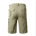thumbnail image 4 of zfhfof Mens Hiking Cargo Shorts Multi Pockets Twill Cotton Loose Fit Outdoor Travel Shorts for Fishing Camping Golf, 4 of 5