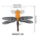 thumbnail image 2 of 5uds. Señuelo de pesca 6 g 7,5 cm duro anti-viento Topwater Dragonfly con gancho (6), 2 of 2