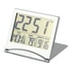 thumbnail image 3 of Reloj despertador digital,Reloj despertador digital Pantalla Calendario Mes,Fecha Semana Hora electrónico Reloj plegable delgado,Reloj de mesa de escritorio Temporizador Temperatura, 3 of 8