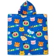 thumbnail image 3 of Towel Jay Franco CocoMelon, poncho con capucha, 71 x 71 cm, algodón, 3 of 7