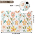 thumbnail image 3 of FORMRS A4 Clipboard Folder with Pen Holder Horizontal Foldable School Office Binder, Orange Retro Flower, 3 of 9