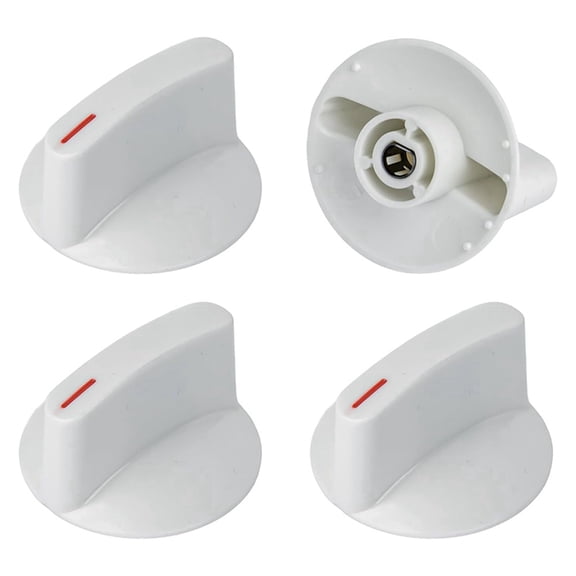 4 Pcs WH1X2721 Dryer Knob for Washer Dryer Machine,Replace AP2044893 123C7931 EA271094 PS271094