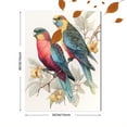 thumbnail image 3 of Exotic Parrot Branch Canvas Wall Art Print, Living Room Bedroom Office Study Decor, 3 of 8