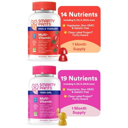 SmartyPants Kids Multivitamins