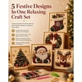 thumbnail image 6 of DIY Christmas Pearl Diamond Painting Art Kit with Frame, Pearl Diamond Art Kits for Adults, Creative Diamond Art Kits for Christmas, 6 of 8