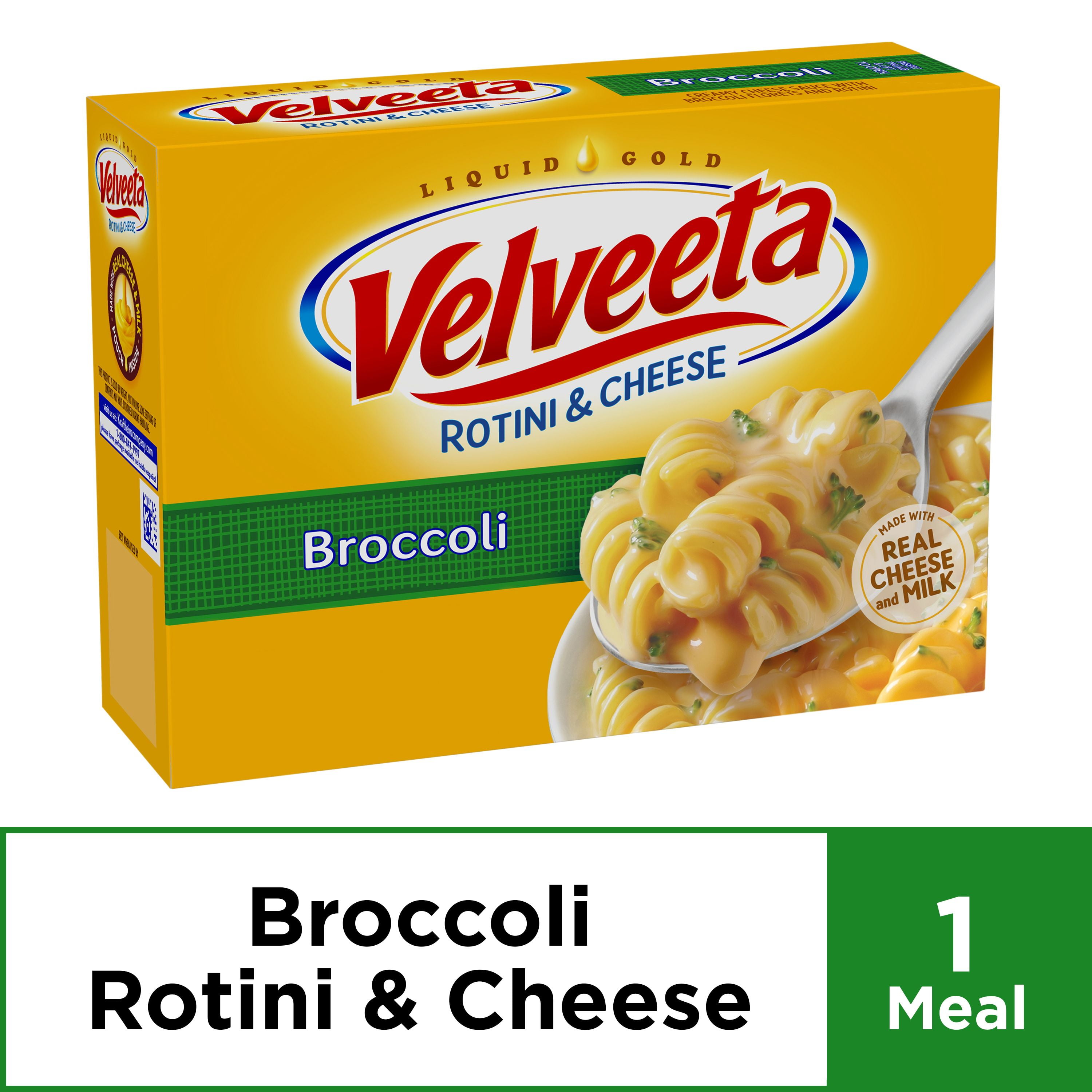 Velveeta Rotini & Cheese Broccoli Pasta Kit, 9.4 oz Box