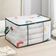 thumbnail image 1 of Quilt Storage Bag Proof Moistureproof Out Of Season Clothes Sweater Blanket Organizer Box Daily Use Storage Pouch, 1 of 6