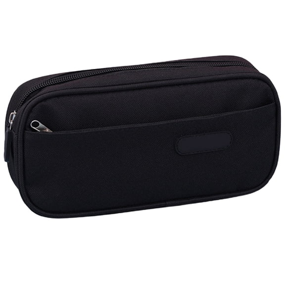 Ngxiha Large Capacity Pencil Case, 2 Layer Pen Bag with Zipper, Portable Stationery Organizer